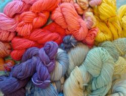 luscious natural colors from plant dyes